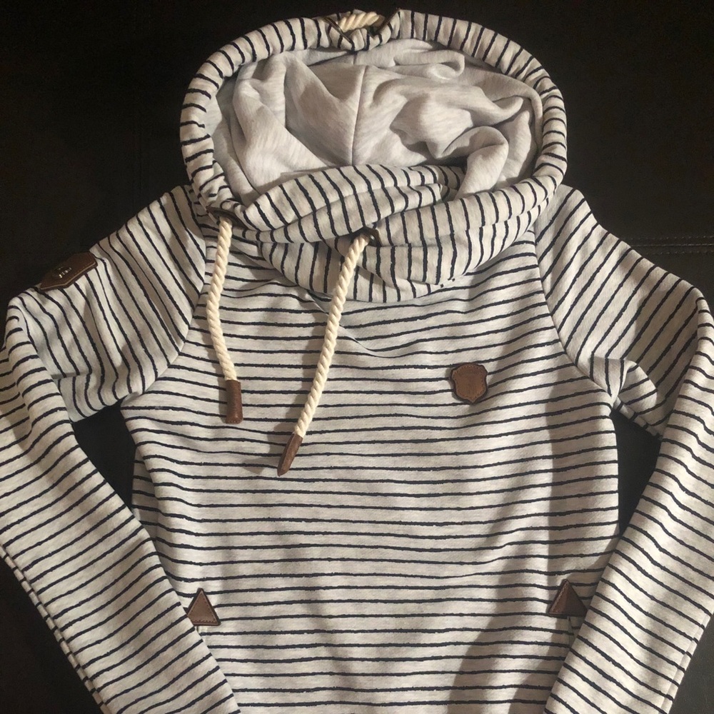 Naketano Women's M Sweatshirt Striped